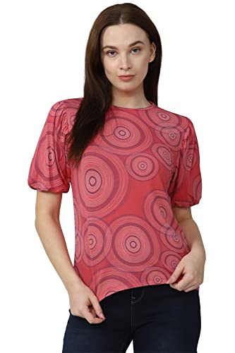 Image of Van Heusen Women's Cotton Regular Fit T-Shirt