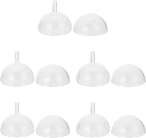 Miniatura 8 de 25 soportes para caja de chocolate transparente para envolver trufas de chocolates, estuche redondo de plástico para dulces de chocolate, soporte