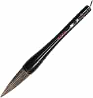 条幅用太筆 Amazon.co.jp: 書道筆 仮名条幅用筆 大 7.5mm×45mm 5号 いたち毛