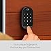 Yale August Wi-Fi Smart Lock with Keypad Touch in Black