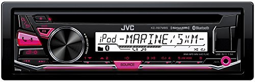 JVC KDR97MBS Compatible with iPod & Android CD Receiver with Bluetooth