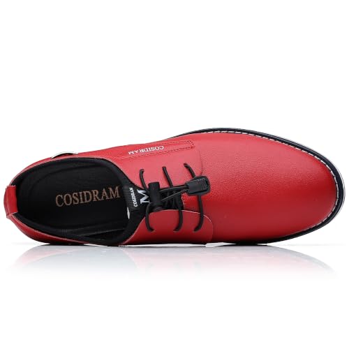 Image of COSIDRAM Mens Business Dress Shoes Casual Slip-on Comfort Walking Shoes