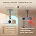 Aurzen Ceiling Projector Mount Bracket, 360° Rotation & 90° Tilt, Adjustable 9