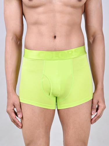 Image of Rupa Colors Pep Collection Trunk for Men, Cotton Blend, Anti Ride-Up, Snug Fit, Pack of 1