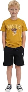 USPA Kids Boys Graphic Printed Regular Fit T-Shirt Price In India