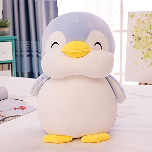 Xiou Plushies Penguin Stuffed Animal Toys, Soft Penguin Stuff Plush Doll Gift For Kids Girls Boys Girlfriend Valentines Day Gifts Throw Pillow (Blue,11.8In/30Cm) #TOP3