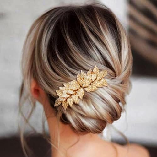 Gorais Gold Leaf Hair Comb