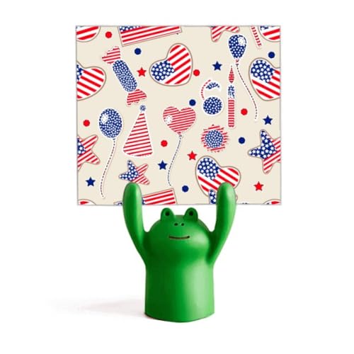 Support de décoration pour ballons américains en forme de cœur et de grenouille
