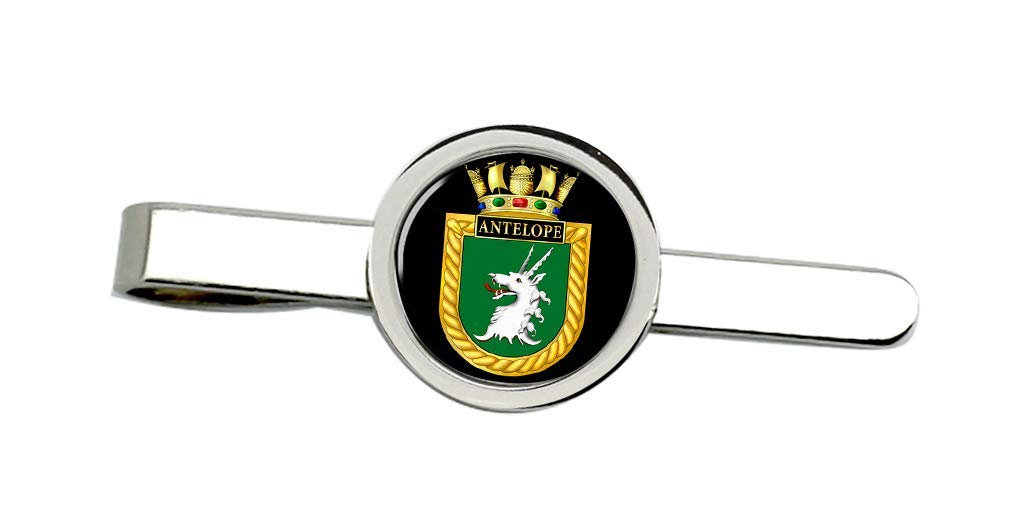 Giftshop UKHMS Antelope, Royal Navy Tie Clip