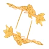 Résistant à la décoloration : la galvanoplastie garantit que ces boucles d'oreilles conservent leur finition sans se décolorer, boucles d'oreilles poisson, boucles d'oreilles poisson koï