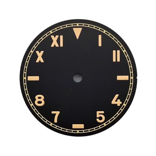 Cadran NH35 vert haut de gamme avec index lumineux pour montre de prestige
