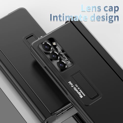 Coque pour Z Fold 3 avec charnière et protège-écran S Pen