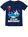 Baby Shark Doo doo doo First/2nd Birthday Shark Outfit Infant Kids T-Shirt 24M Navy