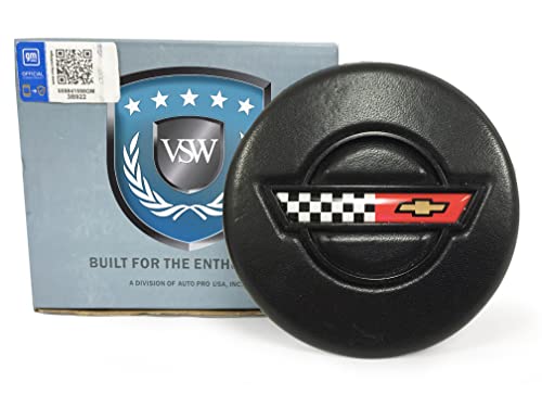 VSW OE Reproduction Horn Button Compatible with C4 Corvette 1986-1989 17983747 STB1012
