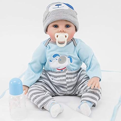 ZIYIUI 22 Inch Realistic Silicone Reborn Doll Cover