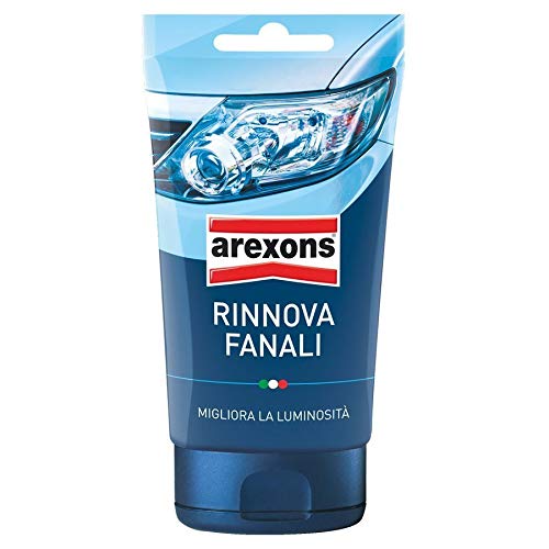 AREXONS 8249 MIRAGE RINNOVA FANALI RIMUOVE OPACITÀ DA FANALI PARABREZZA SCOOTER 2X 150gr