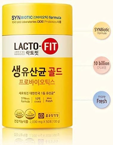 CKD LACTO-FIT ProBiotics Gold 2000mg * 50EA (Total 100g)
