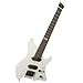 EART GW-7F 7 String Solid-Body Electric Guitar with Headless Bridge Tuning System,Roasted Ash Body,Headless Guitar Right