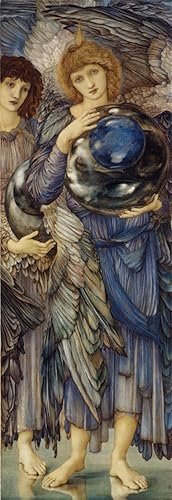 Murales los días de la creaciónel segundo día, cuadro decorativo de Edward Burne-Jones 60x90cm