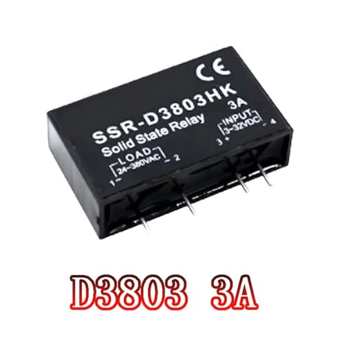 Relais SSR-D3808HK 8A statique DC-AC commutation électronique PCB lot de 5