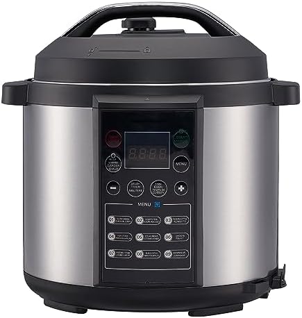 6 Quart Programmable Digital Pressure Cooker Rice Cooker Cooking Appliances Electric Pressure Cooker Liner Inner Bowls Multicooker Kitchen Appliances Electric Pressure Cookers Home Appliances
