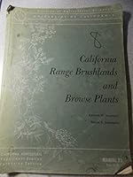 California Range Brushlands and Browse Plants 0931876540 Book Cover