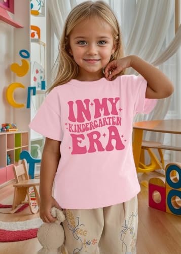Kindergarten Shirt for Boys Girls First Day of Preschool Tshirt Little Kids 2025 Back to School Gift Tee3