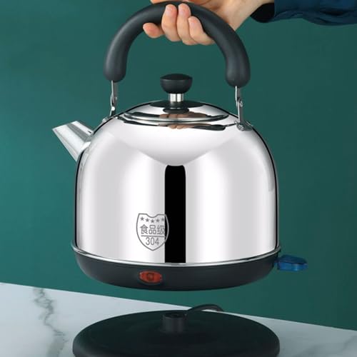 Tetera eléctrica de acero inoxidable con capacidad grande miniatura 6