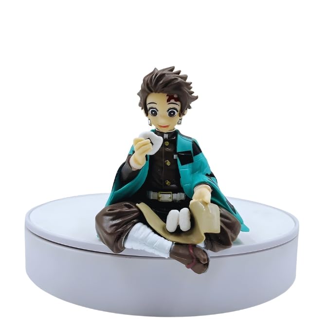 Image of Anime Action Figure | Premium Collectible Limited Edition | Attractive Lightweight Toy Figures for Home Decoration Office Desk and Study Table by Anime Collectors (Tanjiro Sitting)