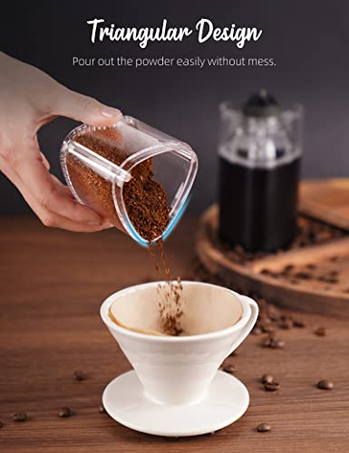 Nihome Burr Coffee Grinder, Portable Electric Coffee Bean Grinder With Conical Ceramic Grinding Burr For Office Travel Camping, Usb Rechargeable Spice Automatic Grinder For Beans Nuts Grains, Black #TOP2