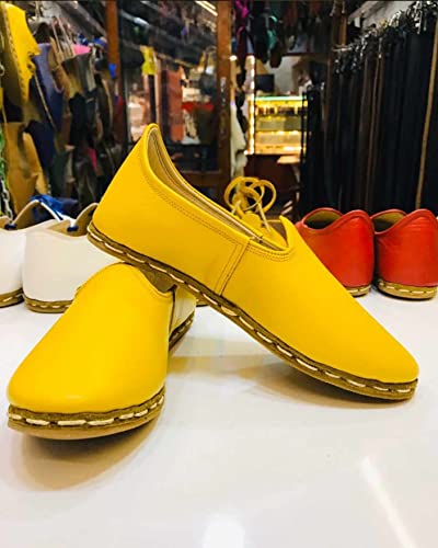 Generic Authentic 100% Handmade Genuine Leather Women'S Turkish Carik Slippers thumb #6