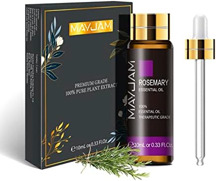 MAYJAM 100% Pure Jasmine Essential Oils 30ml, Therapeutic-Grade Aromatherapy Essential Oil, Fragrance Oils for Diffuser, Humidifier, Relax, Sleep, Perfect Gifts