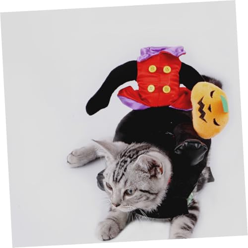 Disfraz Halloween Calabaza para Perros Pequeños Talla S miniatura 7