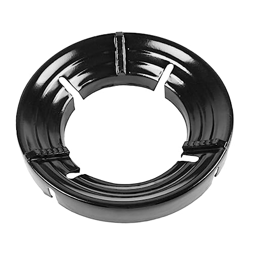 MUSISALY Protectora Esmaltada para Estufa de Gas Energético y Antirreflejo de Resistente al Viento para Doméstico y Restaurantes Ranuras