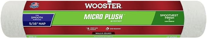 24-Pack of 14” x 5/16” Nap Wooster R235 Micro Plush Professional Roller Cover