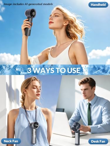 EJVZUO Portable Fan,Semiconductor Ice Cooling Fans That Blow Cold Air — view 5