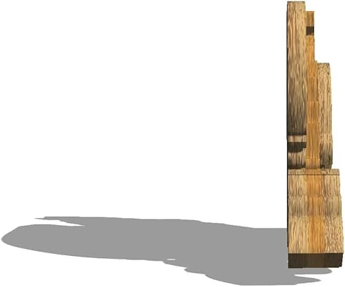 Miniatura 2 de Imán de Orlando de los E.E.U.U. Imán de nevera 3D hitos de madera 3D de viaje, recuerdos coleccionables, decoración hecha a mano 2