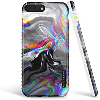 iPhone 8 Plus / 7 Plus case Marble, Akna GripTight Series Flexible Silicon Cover for Both iPhone 7 Plus & 8 Plus (904-U.S)