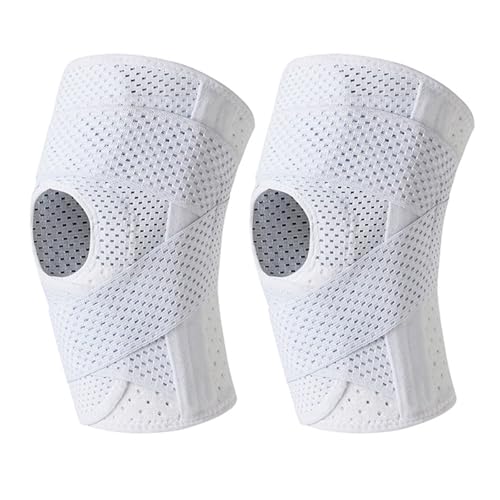 Almohadilla de silicona y amortiguación para rodilla con resortes 1
