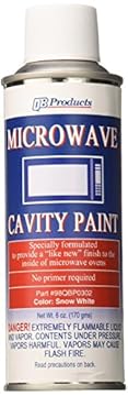 QB Products 98QBP0302 Microwave Cavity Paint, 6 oz, Snow White by B'Q