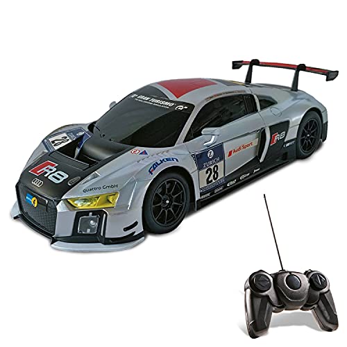 Audi R8 LMS radiocommandée Mondo voiture de course enfant échelle 1/18