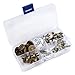 Produktbild TIMESETL 20er Magnetische Knopf DIY Magnetverschluss Ø18mm und Ø14mm Magnetknopf Magnet Knopfverschluss für Mäntel, Jacken, Windbreaker, Jeans, Gepäck und anderes Bekleidungszubehör in Silber Bronze