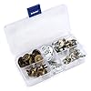 TIMESETL 20 magnetische knopen, DIY magneetsluiting, Ø 18 mm en Ø 14 mm, magneetknop, knoopsluiting voor jassen…