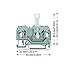 Vanky Industry 2pcs Compatible with WAGO 280-912 ​2-Conductor Disconnect Terminal Block 5 mm Wide Gray