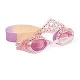 Swimming Goggles For Girls - Your Highness Pink Princess Crown Swim Goggles By Bling2o