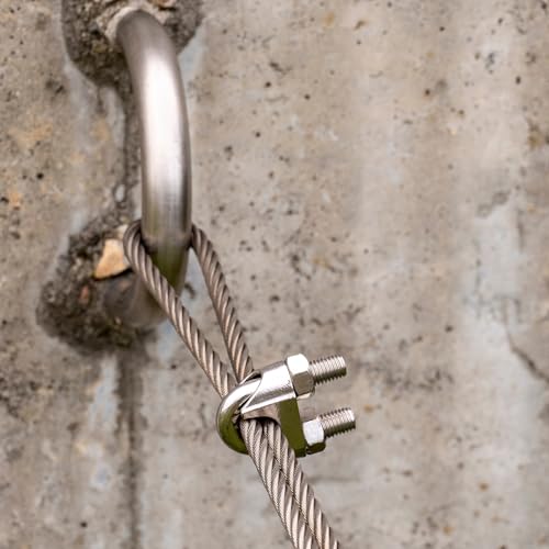 Collier de serrage M6 acier inoxydable 6mm M METERXITY pour cordes