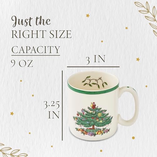 Mug Spode Christmas Tree 9 oz miniatura 6
