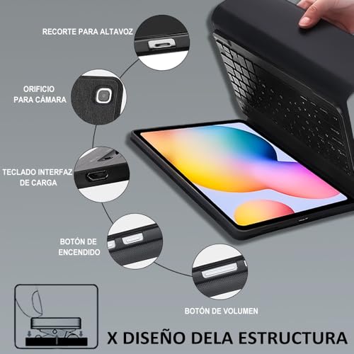 La Mejor comparativa de Tablet teclado funda del mes. 24 Imagen adicional