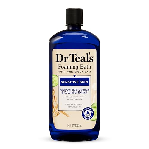 Dr Teals Sensitive Skin Foaming Bath 1L