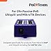 PoE Texas 4 Port 24V Passive PoE Injector with 24V 30W UL/FCC Certified Power Supply - Gigabit Injector - Passive Power Over Ethernet Multi Port PoE Adapter for Ubiquiti, Mikrotik, 24 Volt PoE Devices
